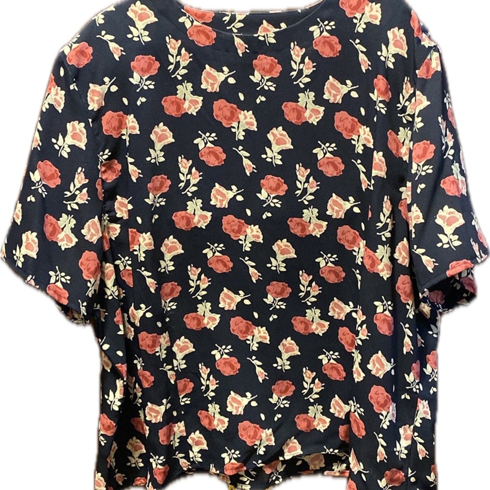 Vintage Maggie Lawrence Collection top 100% polyester plus size 26/28